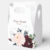 Luxury Boho farbenfrohe Blumenhochzeit Geschenkschachtel (Geöffnet)