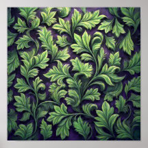 Luxury Botanical Pattern: Lush Intertwined Ivy