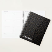 Luxury Brand Herringbone | Subtle Foil Pinstripe Planer (Anzeige)