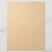 Luxury Brown and Gold Monogram Briefbogen (Rückseite)