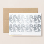 Luxury Chinese Rat Year 2020 papiergeschnitten Tra Folienkarte (Rückseite mit Umschlag)