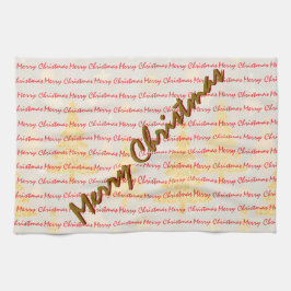 Luxury Christmas Christmas Trees Festive Geschirrtuch