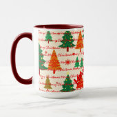 Luxury Christmas Christmas Trees Festive Tasse (Links)