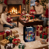 Luxury Christmas Gift Bag Mittlere Geschenktüte