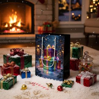 Luxury Christmas Gift Bag Mittlere Geschenktüte