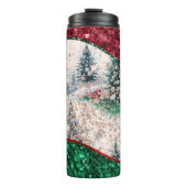 Luxury Christmas Trees Tumbler Thermosbecher (Vorderseite)