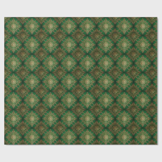 Luxury Christmas Wrapping Paper Geschenkpapier (Flach)