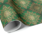 Luxury Christmas Wrapping Paper Geschenkpapier (Rolleneckpunkt)