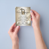 Luxury cleaning logo and bubbles flyer (Gruppe)
