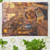 Luxury Cockapoo Canterbury kitchen Geschirrtuch (Gefaltet)