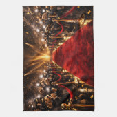 Luxury Cockapoo Red Carpet  Geschirrtuch (Vertikal)