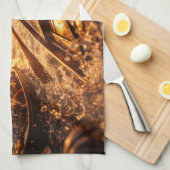 Luxury Cockapoo Venice Gondola  Geschirrtuch (Viertel Falte)