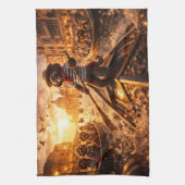 Luxury Cockapoo Venice Gondola  Geschirrtuch (Vertikal)