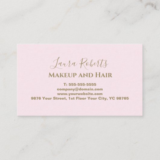 Luxury Crown Pattern Pink Terminkarte (Rückseite)