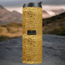 Luxury Crumpled Gold Foil Texture Elegant Metallic