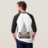 Luxury Crystal Christmas Tree T-Shirt | Elegant Ho (Schwarz voll)