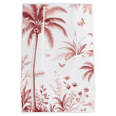 Luxury Custom Logo for gift bags|fancy  Boutiq Mittlere Geschenktüte (Rückseite)