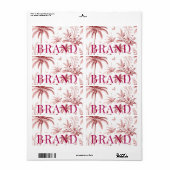 Luxury Custom Logo for labels |fancy  Boutiq (Vorne)