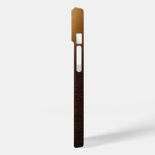 Luxury Deep Blue and Shimmering Gold Glitter Contr Case-Mate iPhone Hülle (Rückseite / Links)