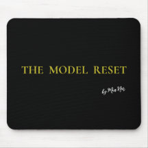 Luxury Deep Burgundy & Gold Parisian Chic Mousepad