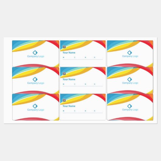 Luxury Designer Labels Etiketten (Blatt)