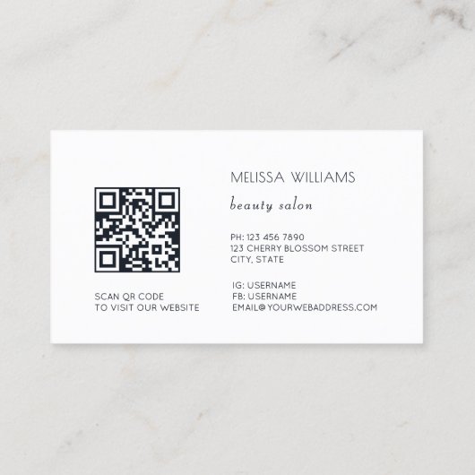 Luxury Diamonds Jeweler Visitenkarte (Rückseite)