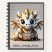 "Luxury Dragon Design" Notizblock (Vorderseite)