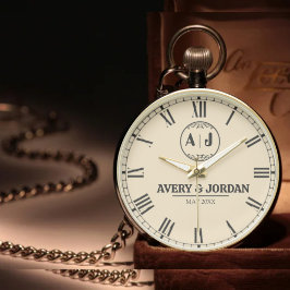 Luxury Elegant Anniversary Keepsake Couples Person Armbanduhr