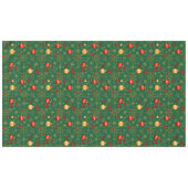Luxury Emerald Green Gold Christmas Tablecloth Tischdecke (Vorderseite (Horizontal))