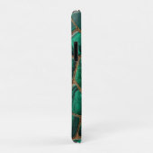 Luxury Emerald Malachite Green Marble Abstract Case-Mate iPhone Hülle (Hinten/Rechts)