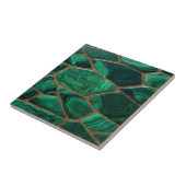 Luxury Emerald Malachite Green Marble Abstract Fliese (Seite)