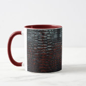 Luxury Executive Monogram Premium Leather Tasse (Links)