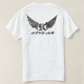 Luxury Flame Graphic T - Shirt (Design Rückseite)