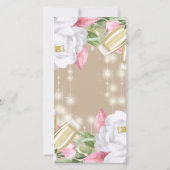 Luxury Floral 30. Geburtstag Dankeskarte (Rückseite)