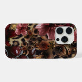 Luxury Floral Aesthetic Phone Case iPhone Hülle (Rückseite (Horizontal))