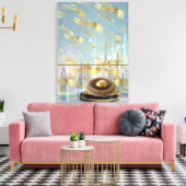  Luxury Foil Easter Card Poster Leinwanddruck (Insitu (Wohnzimmer))