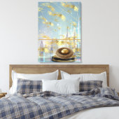  Luxury Foil Easter Card Poster Leinwanddruck (Insitu (Schlafzimmer))