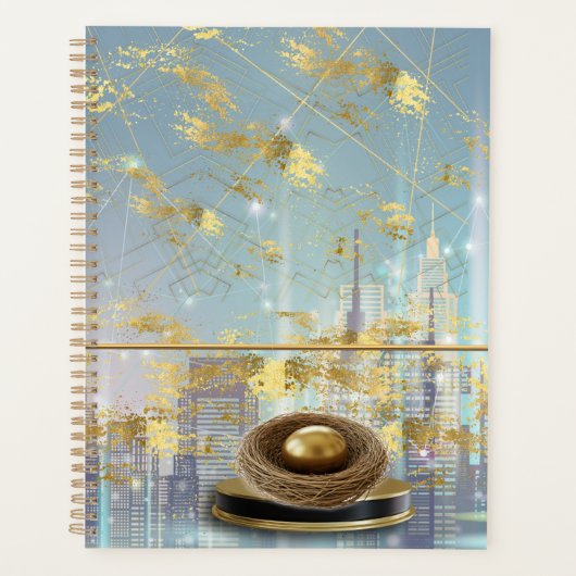  Luxury Foil Easter Invitation Card Planer (Vorderseite)