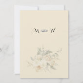 Luxury Formal Elegant Gold Hochzeit Speichern Sie  Save The Date (Rückseite)