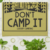 Luxury Glamping Geschirrtuch (Gefaltet)