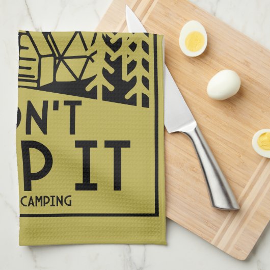 Luxury Glamping Geschirrtuch (Viertel Falte)