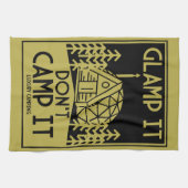 Luxury Glamping Geschirrtuch (Horizontal)