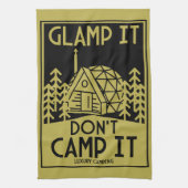 Luxury Glamping Geschirrtuch (Vertikal)