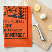 Luxury Glamping Geschirrtuch (Viertel Falte)