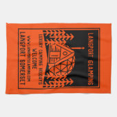 Luxury Glamping Geschirrtuch (Horizontal)