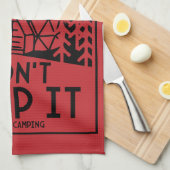 Luxury Glamping Geschirrtuch (Viertel Falte)