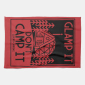 Luxury Glamping Geschirrtuch (Horizontal)