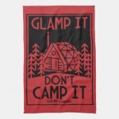 Luxury Glamping Geschirrtuch (Vertikal)