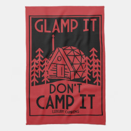 Luxury Glamping Geschirrtuch