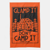 Luxury Glamping Geschirrtuch (Vertikal)